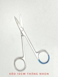 Kéo y tế 10cm 12.5cm thẳng nhọn