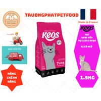 [Keos Tuna 1.5kg Có KM] Thức Ăn Hạt Cho Mèo Mọi Lứa Tuổi Keos TUNA (CÁ NGỪ) - TRUONGPHATPETFO