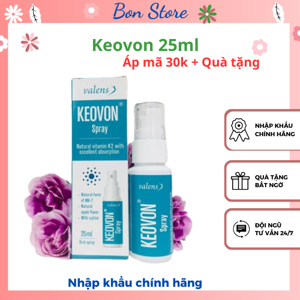 Keovon Spray Vitamin K2 (MK7 tự nhiên) dạng xịt