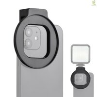 Kẹp 67mm Bộ Lọc Điện Thoại Gắn Ren Ống Kính Lọc Kẹp Full Kim Loại Có Đế Lạnh Thay Thế Cho iPhone 15 / 14 / 13 / 12 Came-211