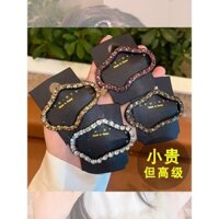 Kẹp BB hình đám mây đính đá, kẹp bên, kẹp tóc mái, kẹp tóc trán, kẹp tóc mới cho đầu sau, kẹp tóc gãy cho bé gái, phụ kiện tóc trẻ em