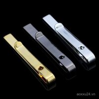 Kẹp cà vạt đơn giản chất lượng cao Wanbaoli, kẹp cà vạt áo sơ mi Pháp, nút cà vạt