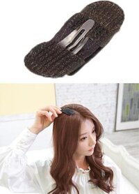 Kẹp cài phồng cho tóc mái KAH85 - 1 Kẹp - Đen