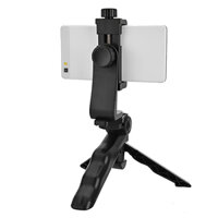Kẹp cầm tay SmileBox kiêm tripod mini để bàn hỗ trợ quay video, livestream cho điện thoại, gopro, máy ảnh chuẩn đinh ốc 14 - Giá đỡ  Kẹp đinh ốc 360