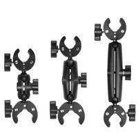 kẹp càng cua Cho insta360 gopro Gậy selfie Xe Máy Xe Đạp Đôi Siêu Kẹp Khớp Nối Ma Thuật Tay Kẹp 360  66camera