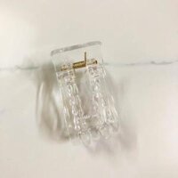 Kẹp càng cua nhựa trong suốt loại tốt 5 răng - 5