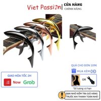 Kẹp capo guitar cá mập màu bạc mờ cho đàn guitar classic acoustic cao cấp Viet Passion HCM