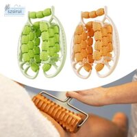 Kẹp chân tròn Con lăn cơ cầm tay Công thái học Con lăn Massage nhẹ đa chức năng cho du lịch Yoga