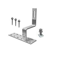 Kẹp Chữ L Lắp Tấm Pin Mặt Trời Mái Ngói