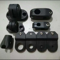 Kẹp cố định chéo nhựa hỗ trợ băng tải bảo vệ lan can kẹp chéo giá đỡ kết nối trục quang kẹp ống T-Slot 50VG