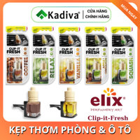 Kẹp cửa gió Clip it Fresh Elix kẹp điều hòa phòng ngủ và điều hòa ô tô