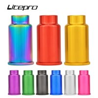 Kẹp đèn hợp kim nhôm Litepro Giá đỡ phát hành nhanh Giá đỡ máy ảnh thể thao Gopro cho phuộc trước xe đạp Birdy