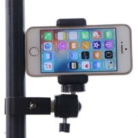 Kẹp điện thoại gắn ghi đông xe đạp, chất liệu kim loại nhôm siêu cứng chắc cao cấp