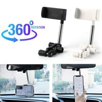 Kẹp điện thoại trên gương oto xoay 360