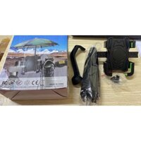 kẹp điện thoại xe máy kèm dù