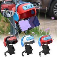 Kẹp điện thoại xe máy kiểu mũ bảo hiểm.