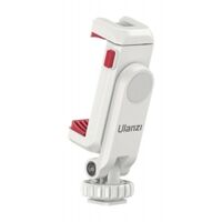 Kẹp điện thoại xoay 360 độ Ulanzi ST06S white - Hỗ trợ 2 ngàm mở rộng