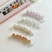 Kẹp dọc tóc đuôi gà hình nơ đáng yêu Modleaf Ribbon banana clip Hàn Quốc