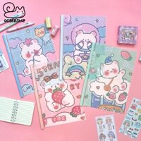 Kẹp file A4 bìa mềm Gấu trắng