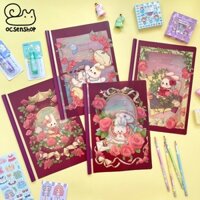 Kẹp file A4 bìa mềm Thỏ trắng