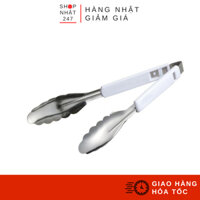 Kẹp gắp inox đa năng Echo Nhật Bản Dụng cụ kẹp đồ nóng kẹp gắp đá, gắp đồ nướng, kẹp gắp thịt chống nóng