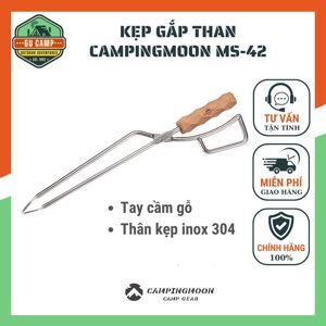 Kẹp gắp than củi Inox Campingmoon MS-42