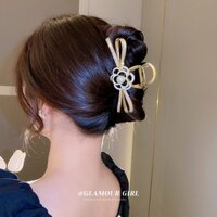 Kẹp gắp tóc tam giác full đá cao cấp