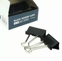 Kẹp giấy đen 41mm E515