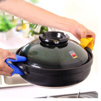 Kẹp giữ đĩa silicone chống bỏng Nhật Bản, chịu nhiệt độ cao, kẹp chống trượt, găng tay lò vi sóng, giữ đĩa bát