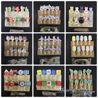 Kẹp gỗ hình gấu, cáo, chim cánh cụt