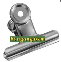 Kẹp inox lớn kẹp tranh, kẹp khung thêu tranh chữ thập loại 8 cm - 1 cái kẹp