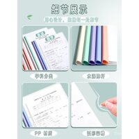 Kẹp kéo A4 gradient, kẹp hồ sơ màu Morandi, kẹp học sinh, kẹp giấy thi, sử dụng dữ liệu, kẹp nước giọt dày trong suốt, đồ dùng văn phòng, báo cáo lưu trữ, kẹp nhựa màu sắc, kẹp phân loại