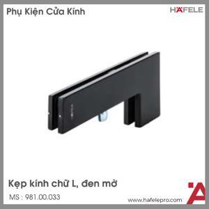 Kẹp kính chữ L Hafele 981.00.033