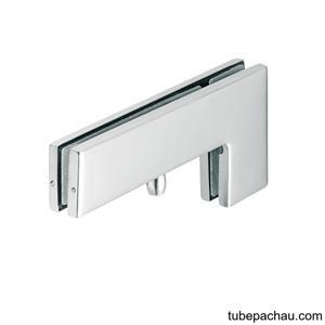 Kẹp kính chữ L inox mờ Hafele 489.81.040