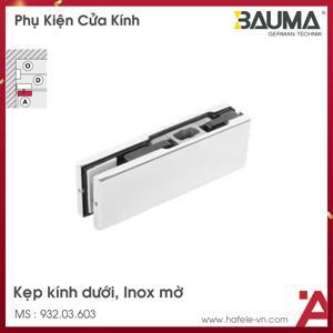 Kẹp kính dưới Cửa Kính Bauma 932.03.603