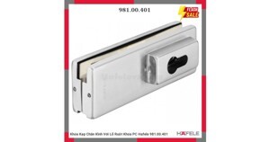 Kẹp kính Hafele 981.00.401