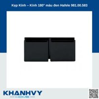 Kẹp Kính – Kính 180° màu đen Hafele 981.00.583