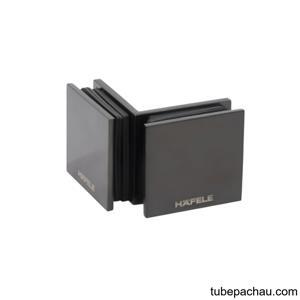 Kẹp kính - kính 90 độ đen mờ Hafele 981.77.917