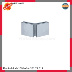 Kẹp kính Phòng Tắm 135º Hafele 981.77.914
