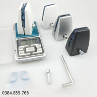 Kẹp kính vách ngăn mặt bàn làm việc không cần khoan lỗ