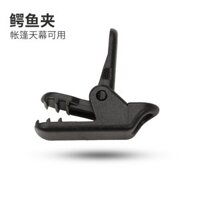Kẹp lều ngoài trời, móc nhựa, kẹp cá sấu mini, móc cố định dây chống gió, kẹp niêm phong