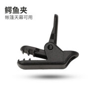 Kẹp lều ngoài trời, móc nhựa, kẹp cá sấu mini, móc cố định dây chống gió, kẹp niêm phong