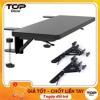 KẸP MỞ RỘNG gấp gọn ( KÈM MẶT BÀN ), mở rộng bàn làm việc, bàn phím, kệ bảng mở rộng, kệ bàn phím