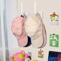 Kẹp mũ lưu trữ, công cụ ma thuật, thanh kéo dài, móc cửa không cần khoan, giá treo áo khoác và mũ gắn tường