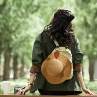 Kẹp mũ từ tính du lịch móc ba lô móc lưu trữ mũ chống nắng vật dụng mũ di động hút mạnh