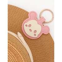 Kẹp mũ từ tính Mickey hút mạnh bằng da PU, di động, dễ thương, chống thất lạc, lưu trữ cho du lịch