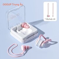 Kẹp Mũi Bơi Trung Âu Nhét Tai Bơi Chuyên Nghiệp Chống Thấm Nước Chống Nghẹt Thở Silicone Tắm Trẻ Em Bộ Đồ Lặn Người Lớn