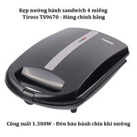 Kẹp nướng bánh sandwich Tiross TS9670 - 1.300W