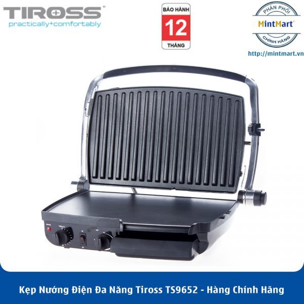 Kẹp nướng điện Tiross TS9652 (TS-9652), 2000W