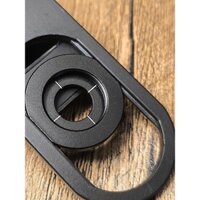 Kẹp ống kính điện thoại thích ứng cao cấp 17mm gắn được, vòng chuyển đổi 37mm đa chức năng tương thích với các loại điện thoại phổ thông